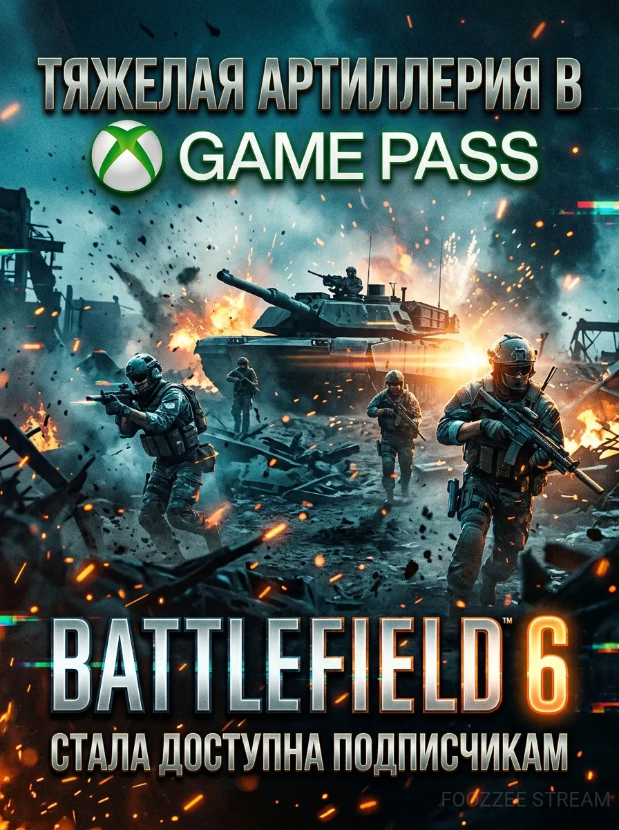 Тяжелая артиллерия в Game Pass: Battlefield 6 стала доступна подписчикам