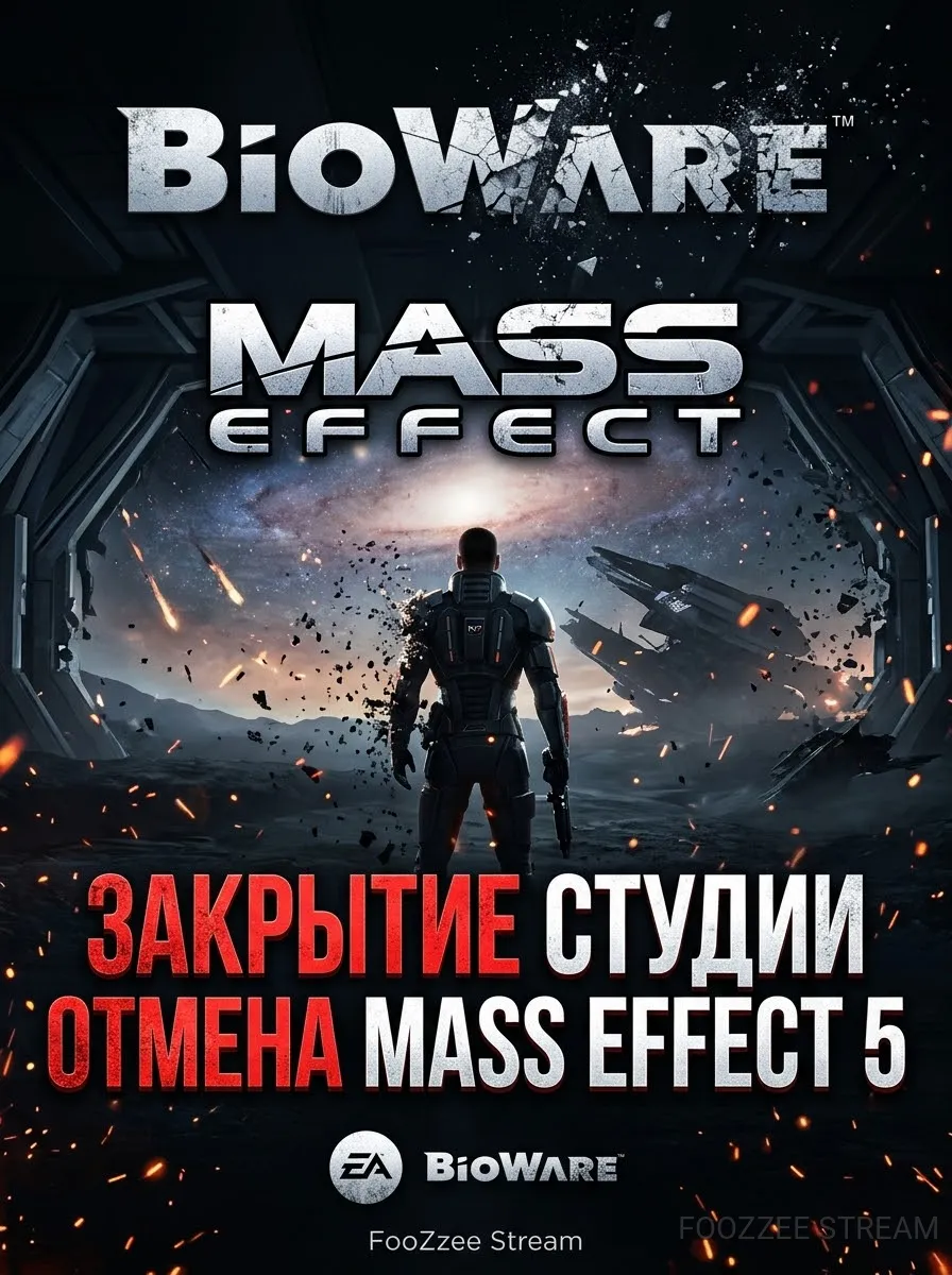 Закрытие BioWare и отмена Mass Effect 5