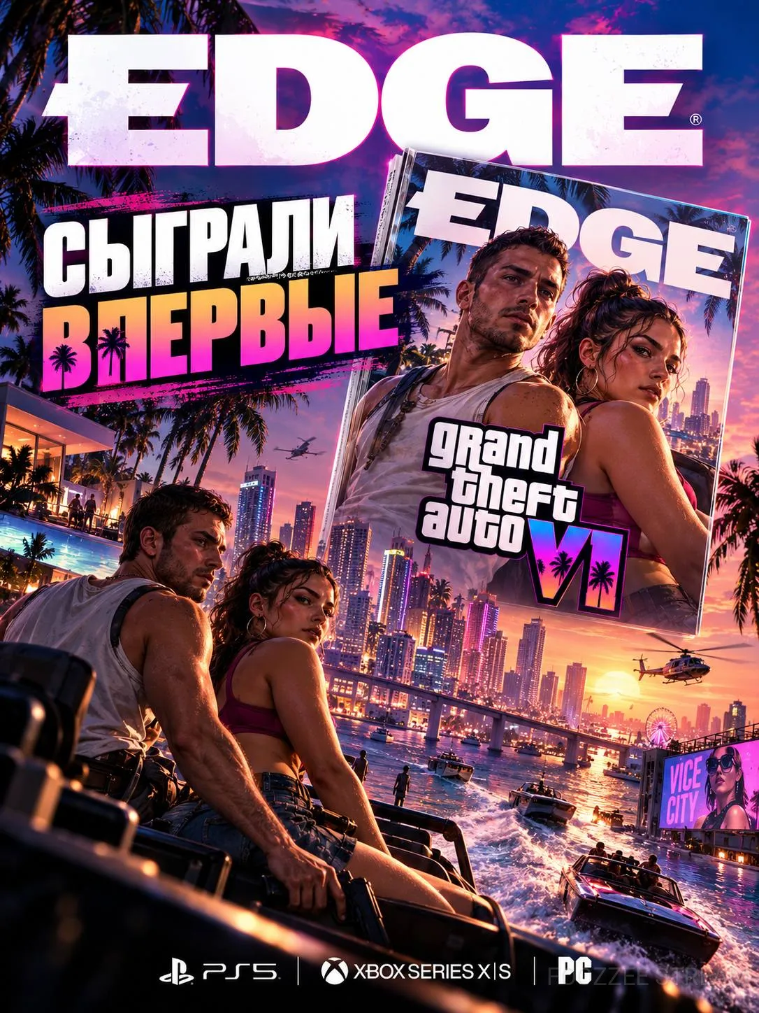 Первые в мире: журналисты Edge опробовали GTA 6